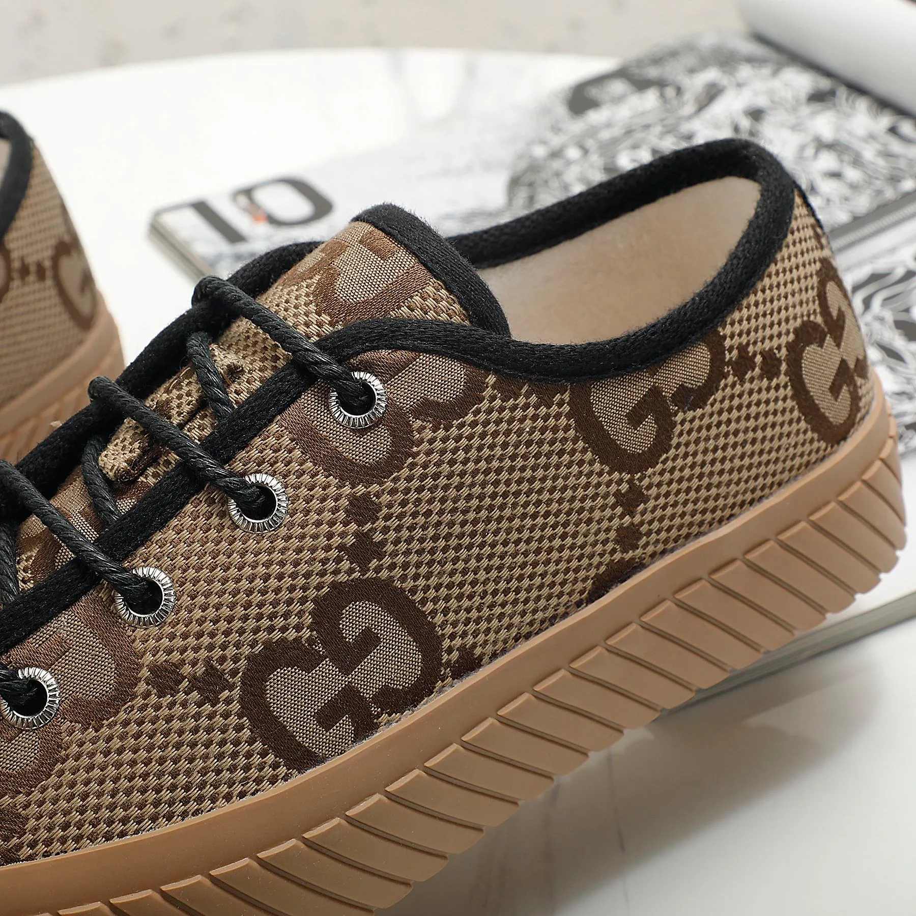 👟👟Ex-factory price 420👟👟 Men's size +10 GUCCI, couple style, other colors also available, you can also place an order with pictures